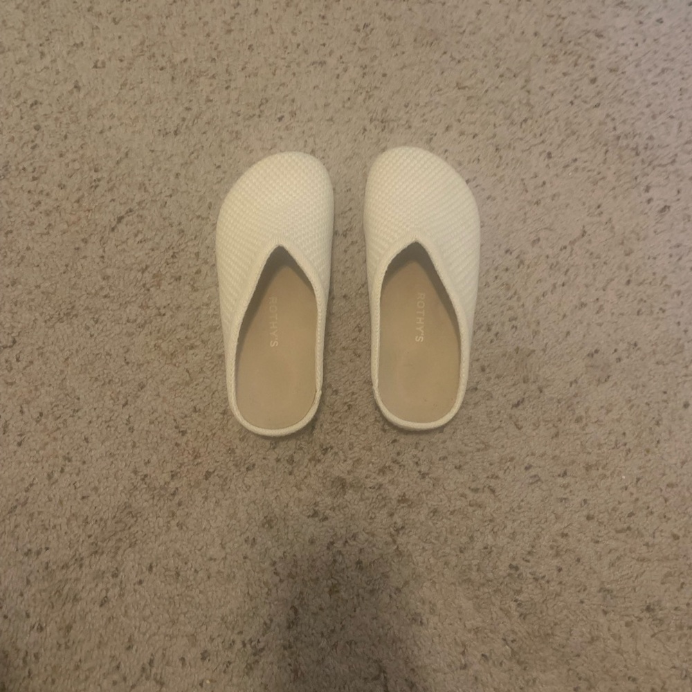 Rothy’s Coconut Clogs EUC